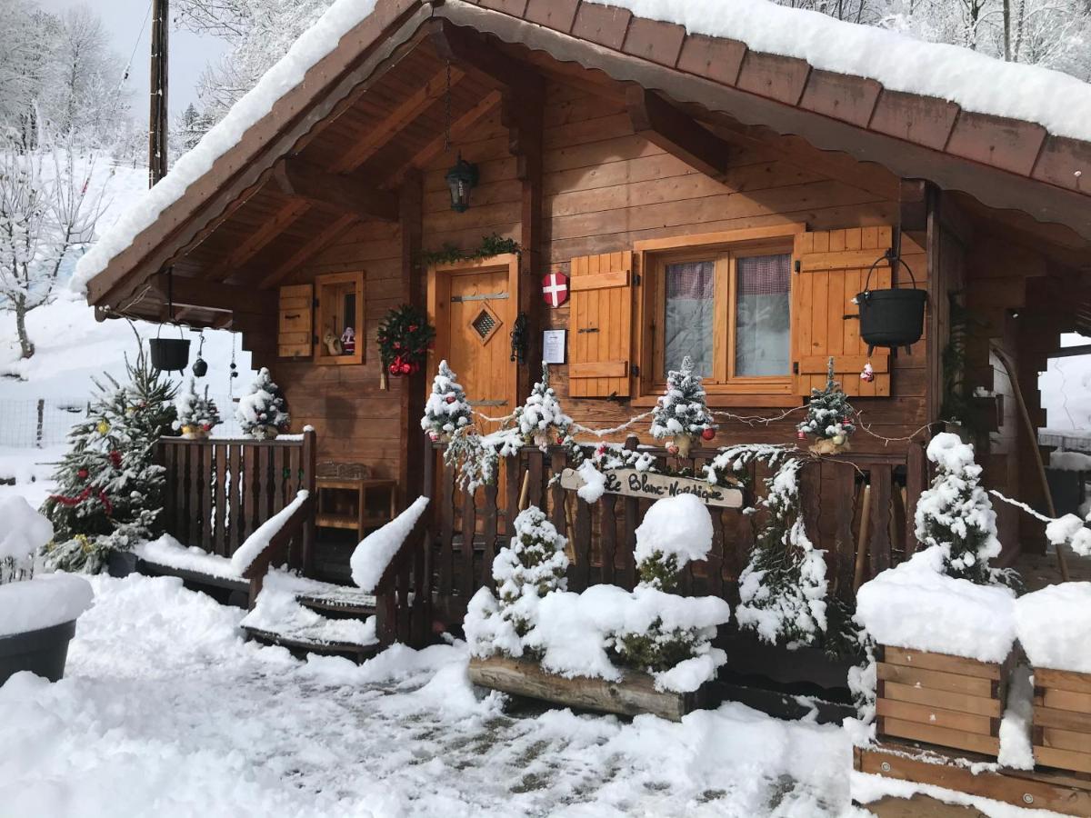 Le Blanc Nordique Villa Le Bouchet-Mont Charvin Kültér fotó