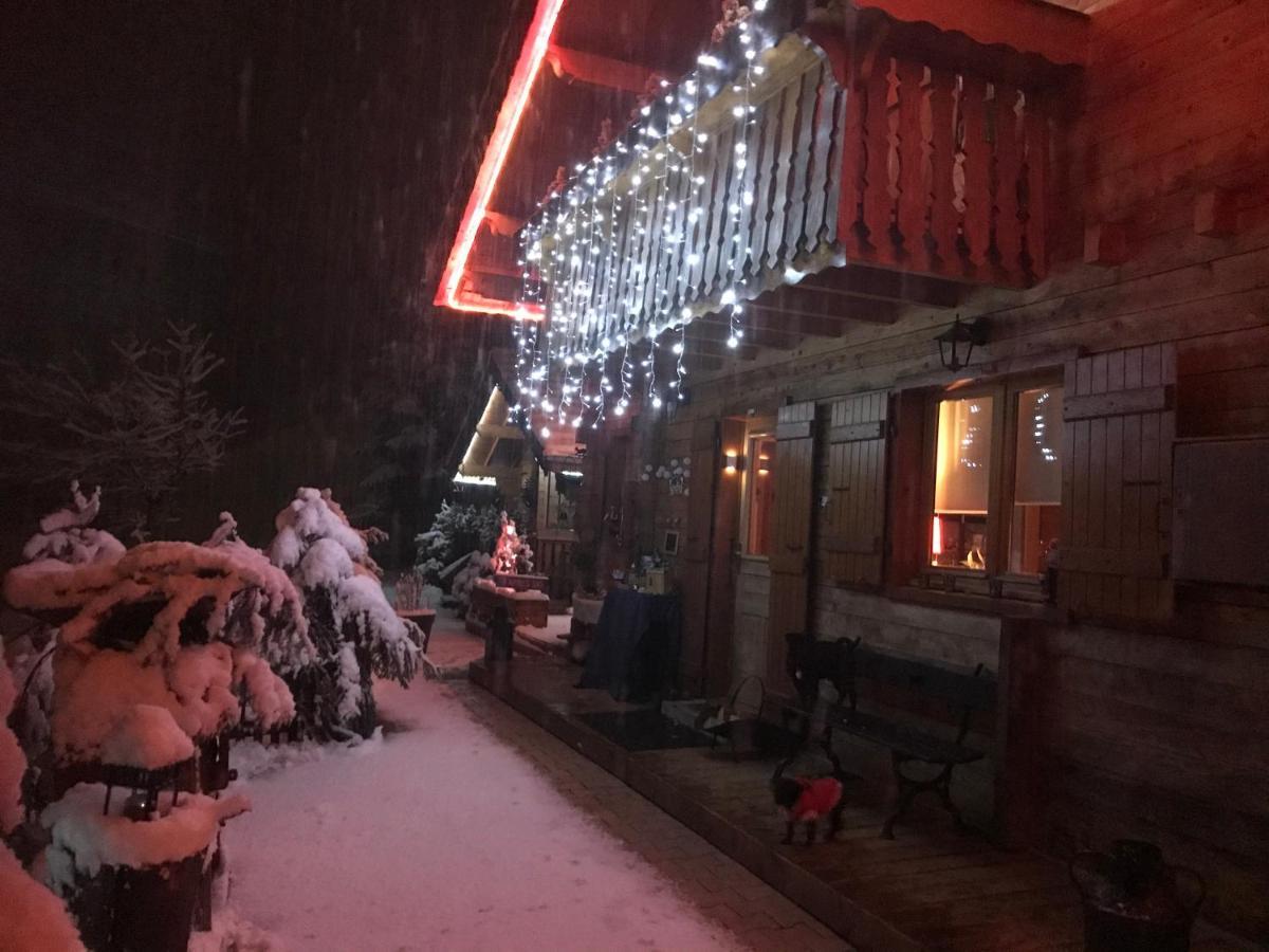Le Blanc Nordique Villa Le Bouchet-Mont Charvin Kültér fotó