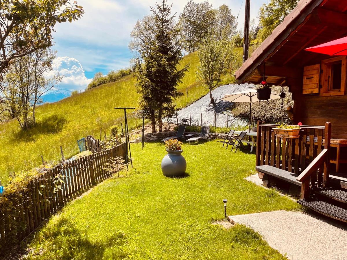 Le Blanc Nordique Villa Le Bouchet-Mont Charvin Kültér fotó