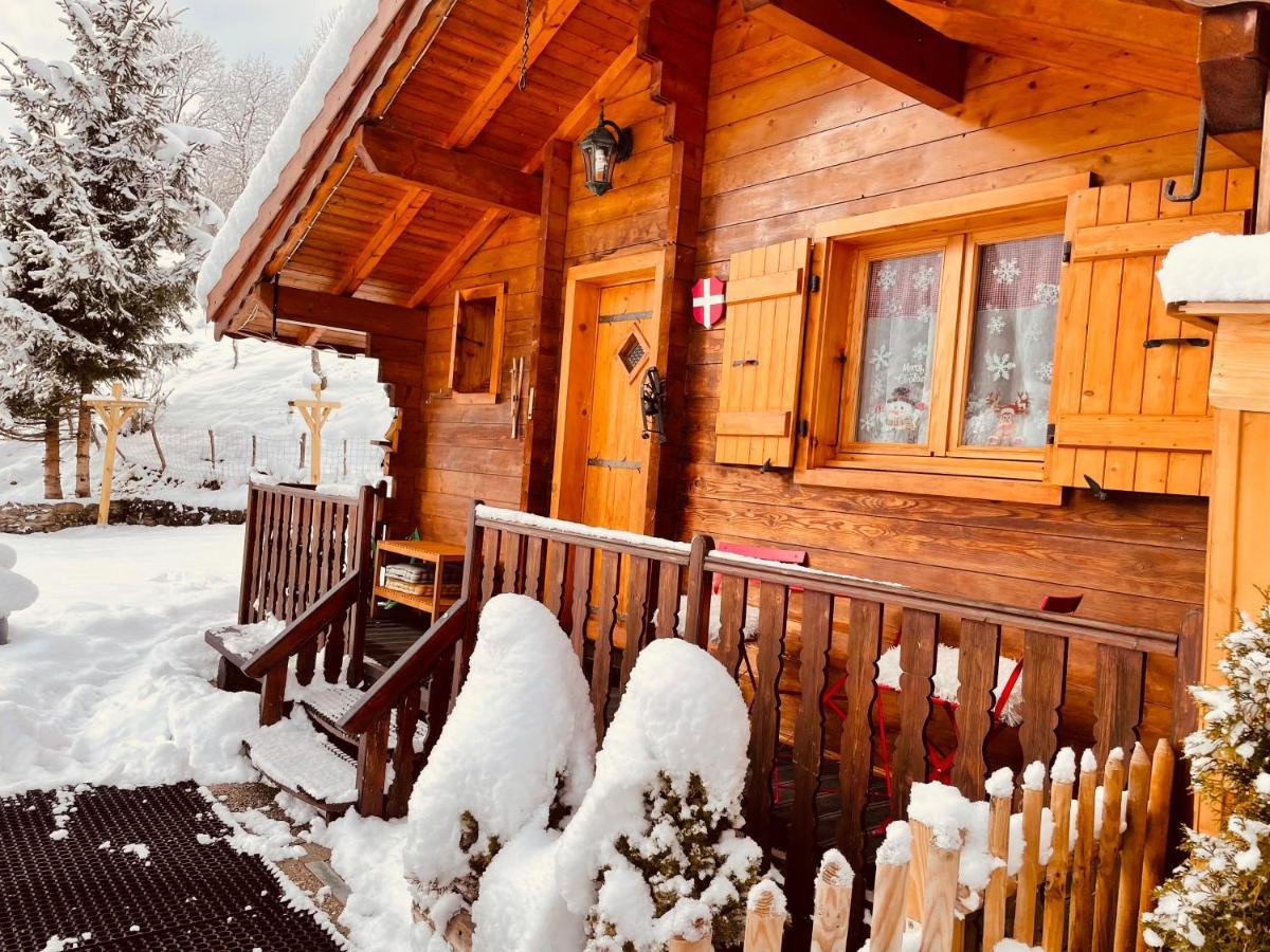 Le Blanc Nordique Villa Le Bouchet-Mont Charvin Kültér fotó