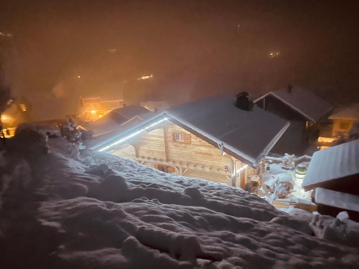 Le Blanc Nordique Villa Le Bouchet-Mont Charvin Kültér fotó