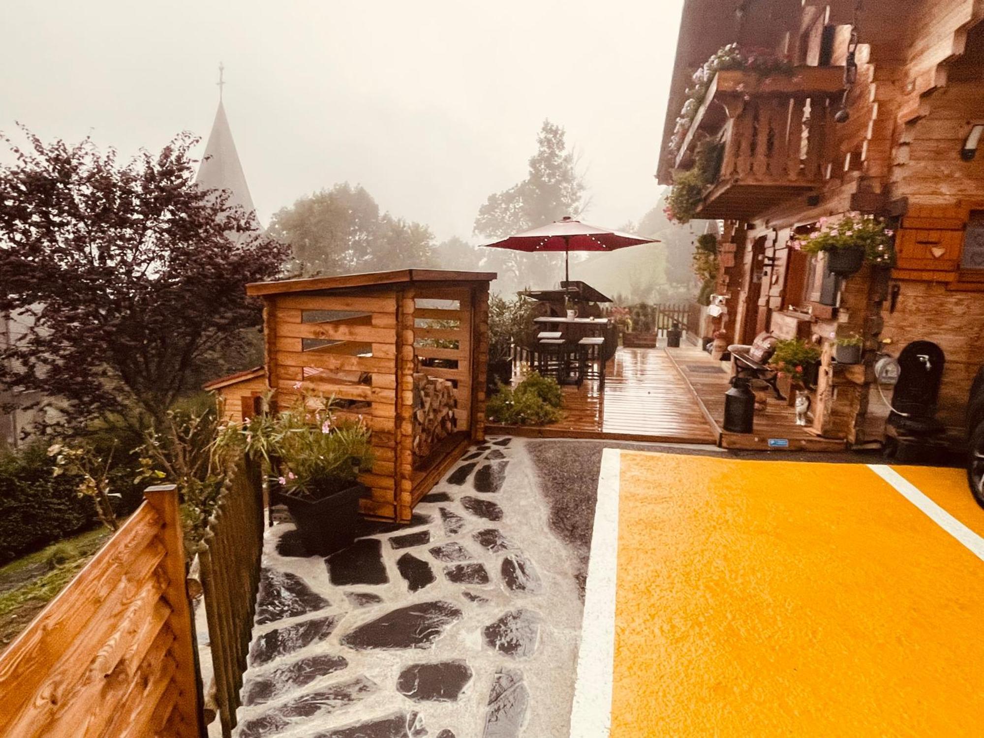 Le Blanc Nordique Villa Le Bouchet-Mont Charvin Kültér fotó