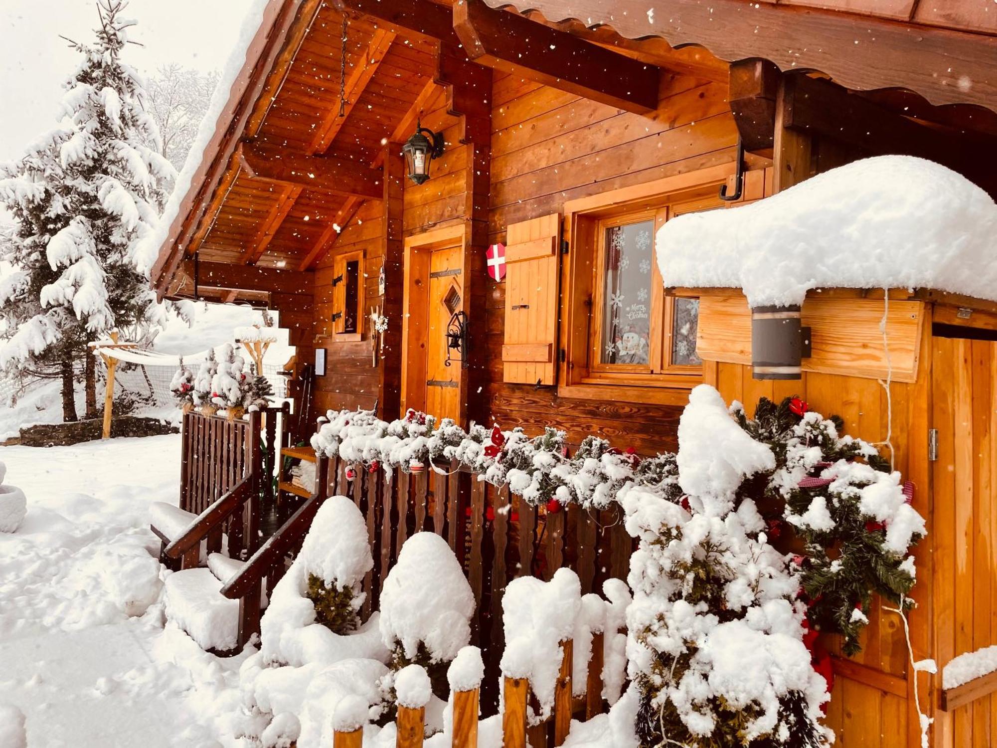 Le Blanc Nordique Villa Le Bouchet-Mont Charvin Kültér fotó