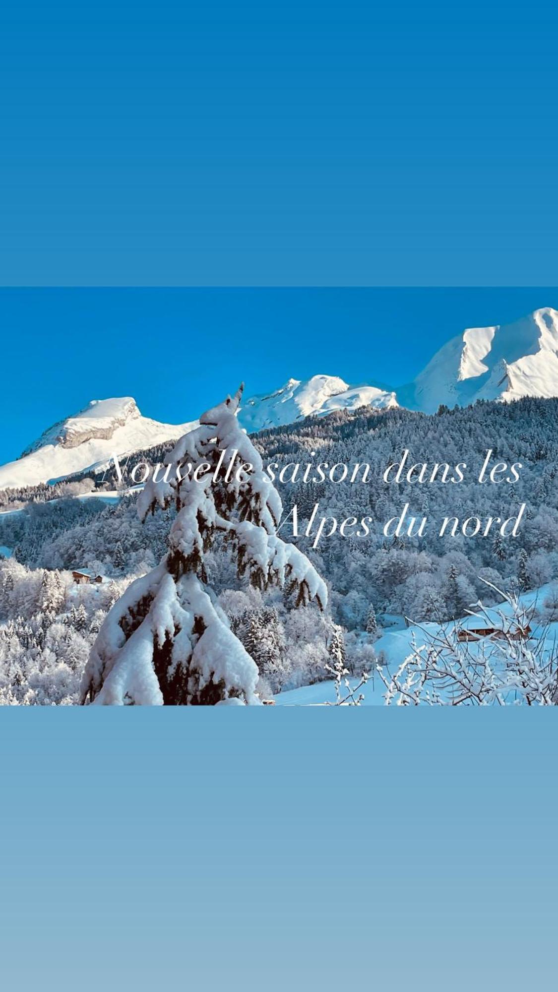 Le Blanc Nordique Villa Le Bouchet-Mont Charvin Kültér fotó