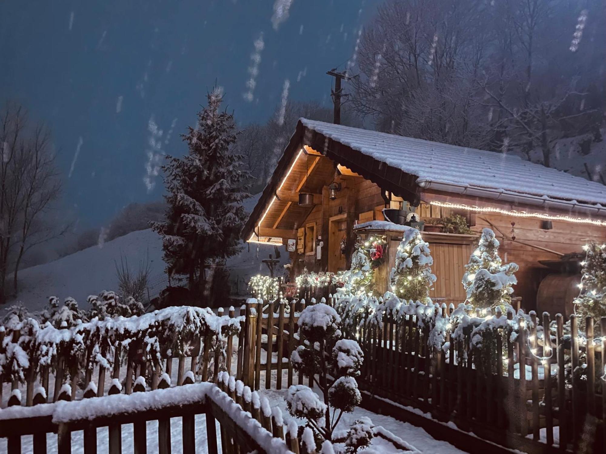 Le Blanc Nordique Villa Le Bouchet-Mont Charvin Kültér fotó